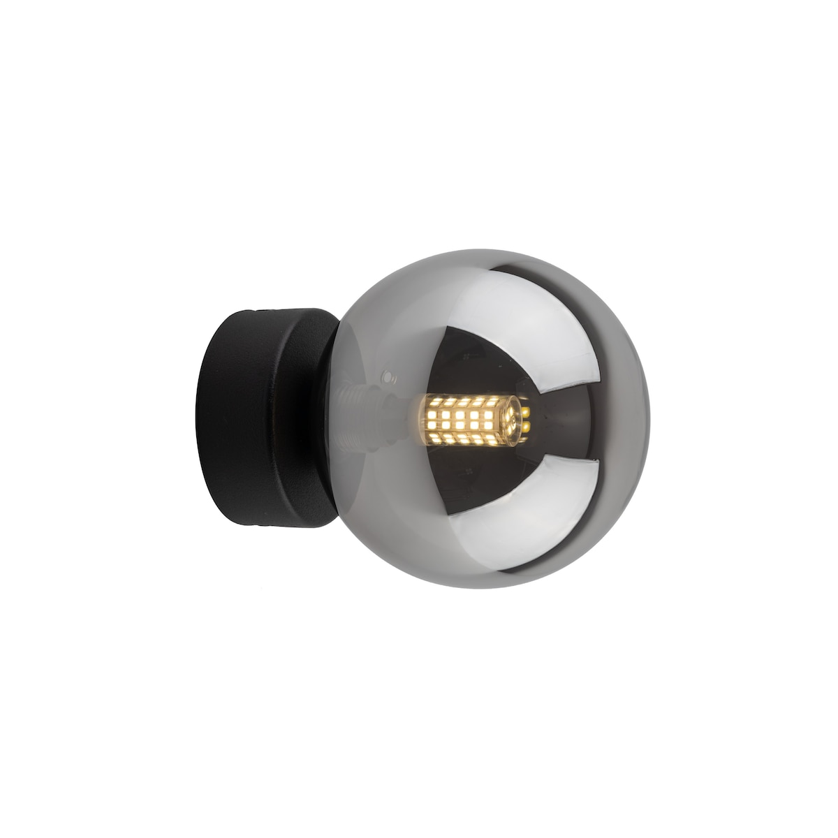 Kinkiet ESTERA BLACK 10255 TK Lighting czarny grafit G9 nowoczesna lampa ścienna do salonu sypialni IP20