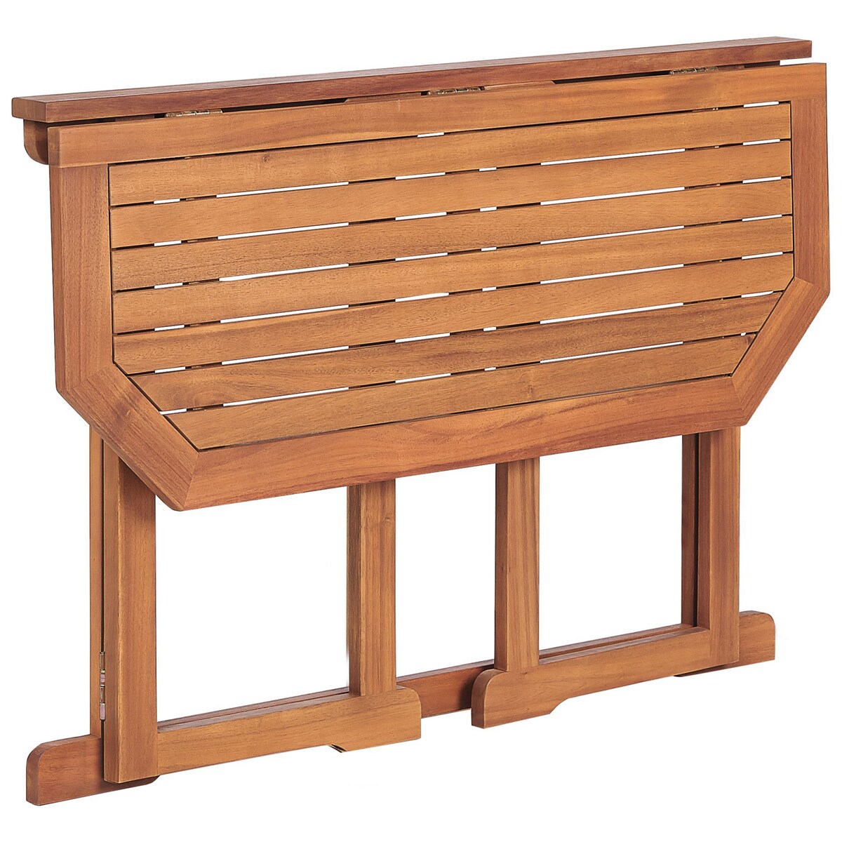 Stolik balkonowy TREIA 110 cm 47 cm Drewno akacjowe Brązowy