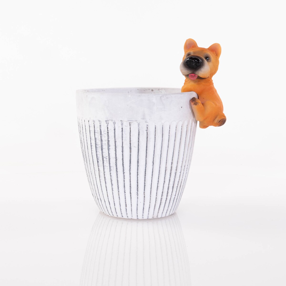 Ozdoba na doniczkę, zawieszka piesek