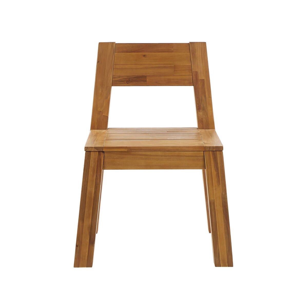 Zestaw 2 krzeseł ogrodowych drewno akacjowe LIVORNO