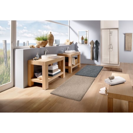 Kleine Wolke Seattle Dywanik łazienkowy brązowy 55x 65 cm