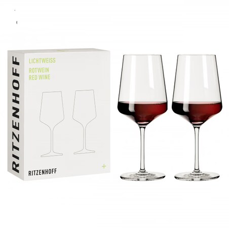 Zestaw 2 kieliszków do czerwonego wina Lichtweiss, Nadine Niggemeier