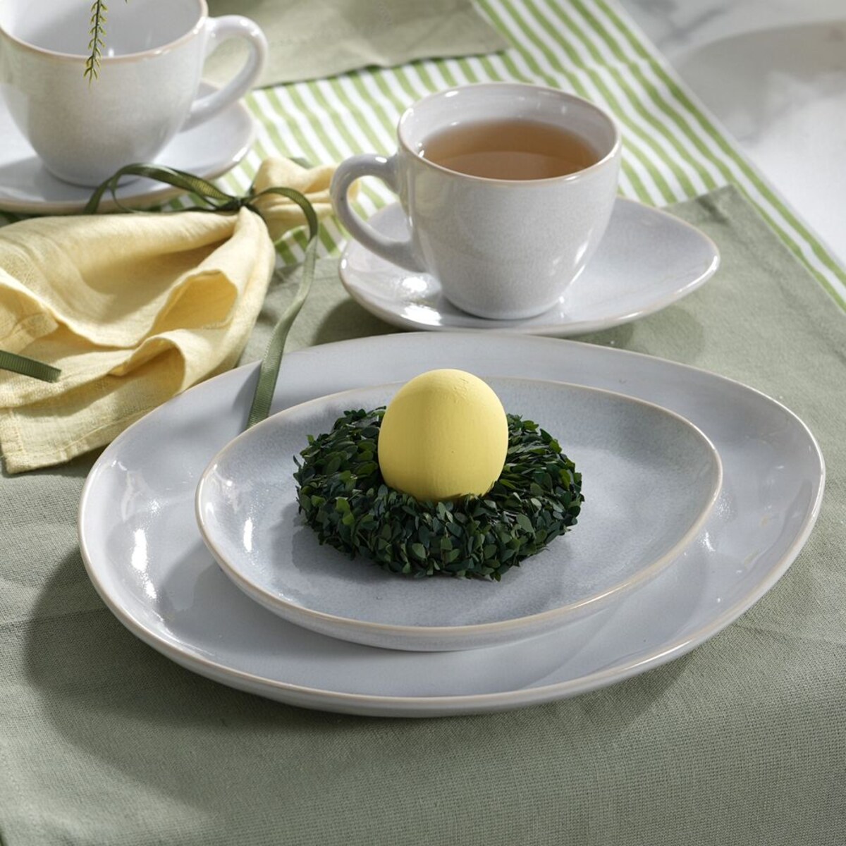 VILLA ITALIA Talerz płytki z kamionki 29 cm NORDEN