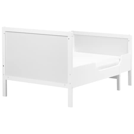 Rozsuwane łóżko dziecięce Drewno sosnowe MONTIGNY 90 x 200 cm Biały