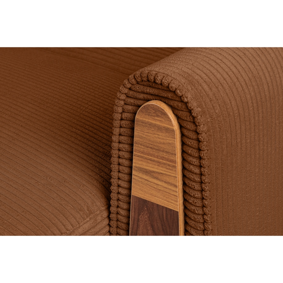 KONSIMO GUSTAVO II Sofa 3-osobowa, kolor Pomarańczowy