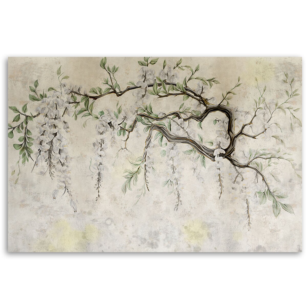 Feeby Obraz na płótnie, Zwisające kwiaty minimalizm 90x60