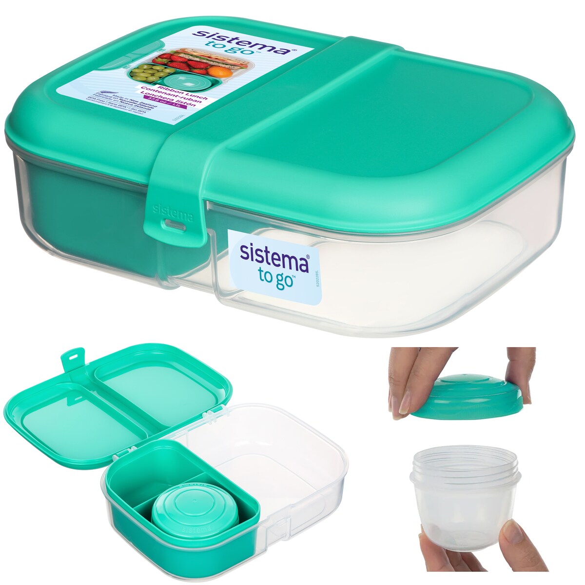 Sistema lunchbox ribbon to-go 1100ml