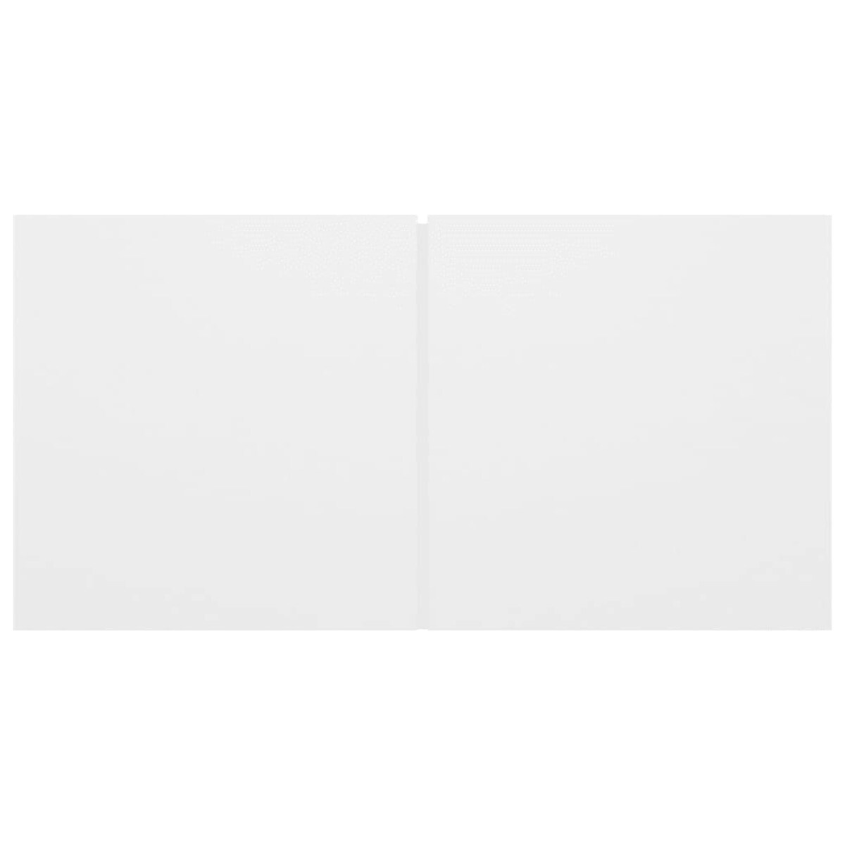 vidaXL Zestaw 4 szafek telewizyjnych, biały, materiał drewnopochodny