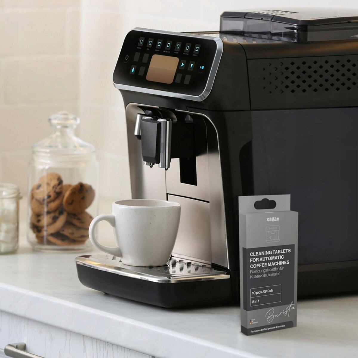 XAVAX Tabletki do czyszczenia ekspresu 10 sztuk BARISTA