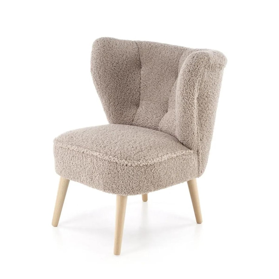 Fotel tapicerowany MOCCA cappuccino