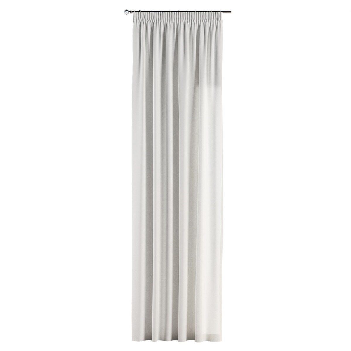 Zasłona na taśmie marszczącej 1 szt. 130x260 biały