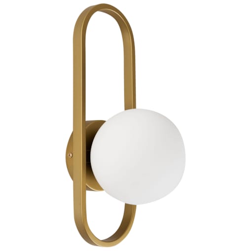 Lampa ścienna VARDI Metal Złoty