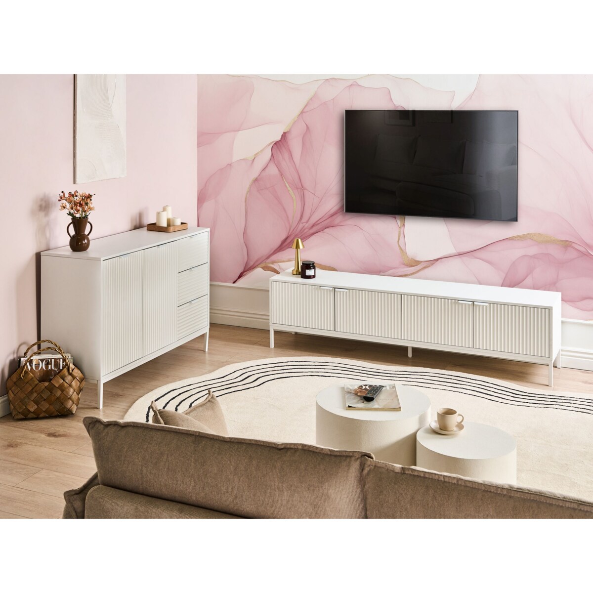 Szafka 2-drzwiowa ADELAIDE Biały