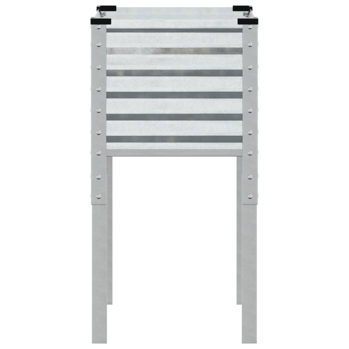 vidaXL Donica ogrodowa 45x45x88 cm Stal ocynkowana