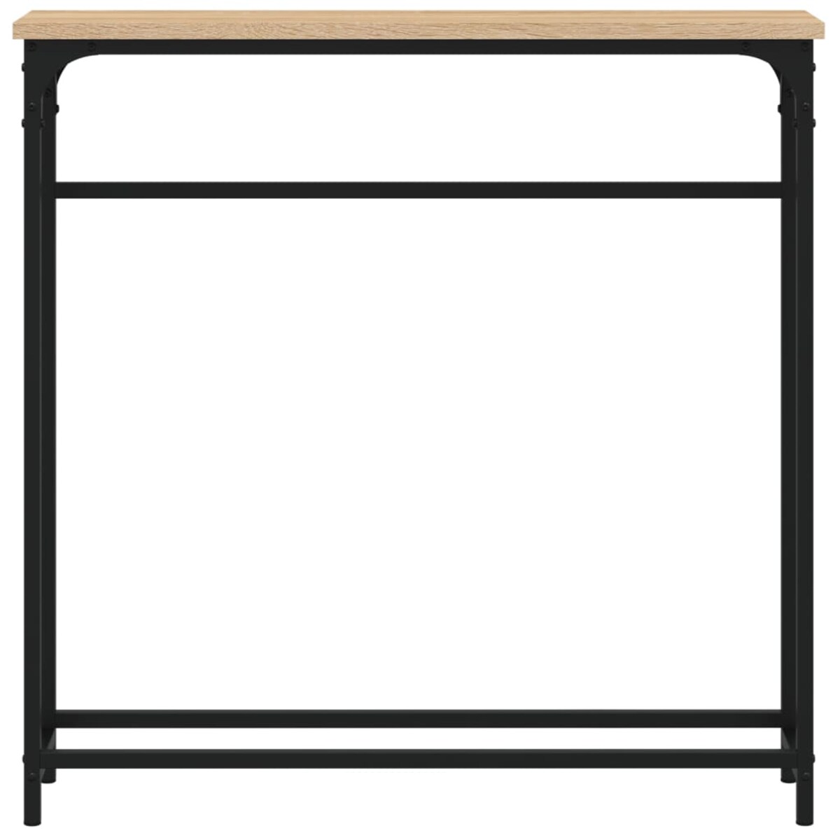 vidaXL Stolik konsolowy Sonoma Oak 75x19,5x75 cm Drewno konstrukcyjne