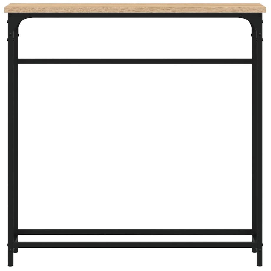 vidaXL Stolik konsolowy Sonoma Oak 75x19,5x75 cm Drewno konstrukcyjne