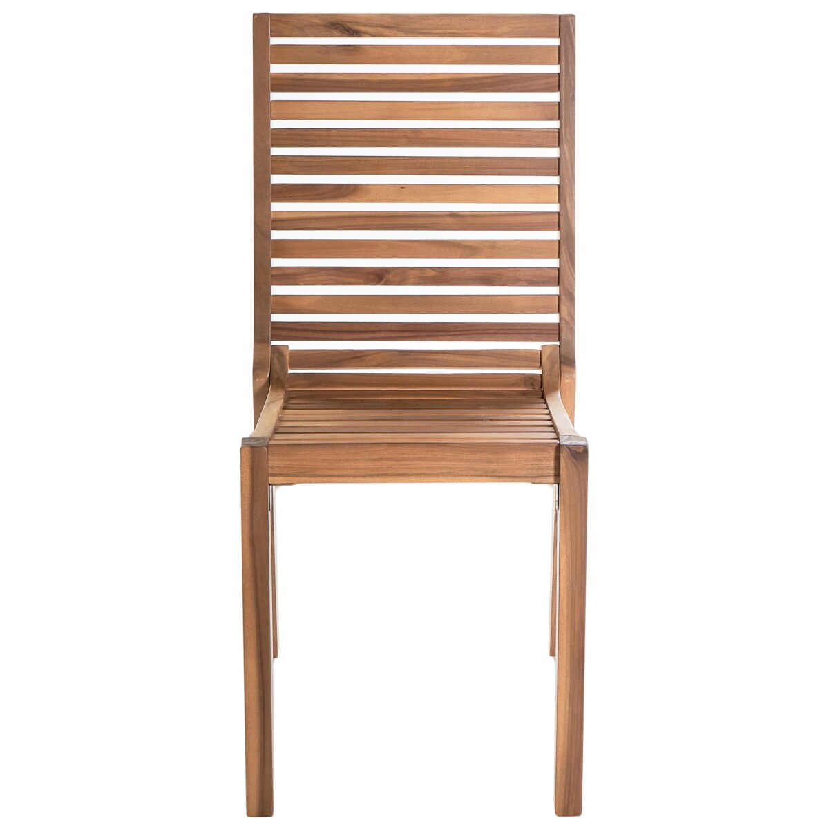 Zestaw ogrodowy dla 4 osób OMBRIANO Certyfikowane drewno akacjowe Jasnobrązowy