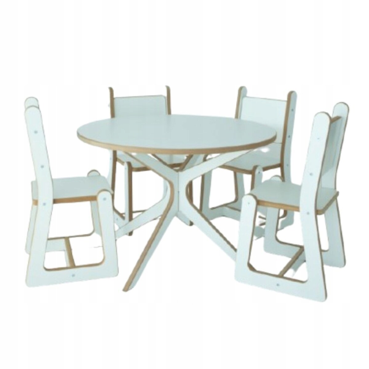 Stolik dla dzieci dziecięcy okrągły do pokoju dziecięcego PL CE