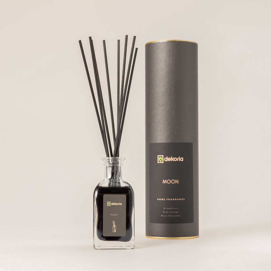 Dyfuzor zapachowy z patyczkami Moon, 5x5x25 cm