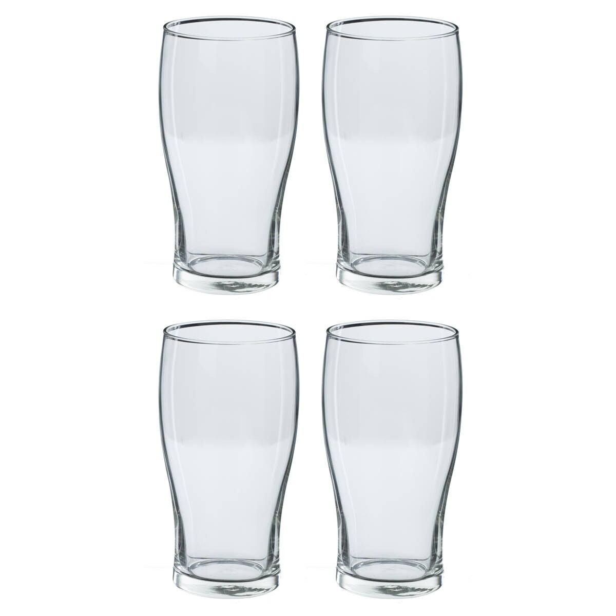 Szklanki do piwa, pinta, 4 szt. 570 ml