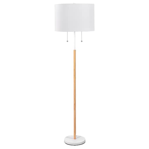 Lampa stojąca Light Prestige Fogo biały 2 x E27 1 szt.