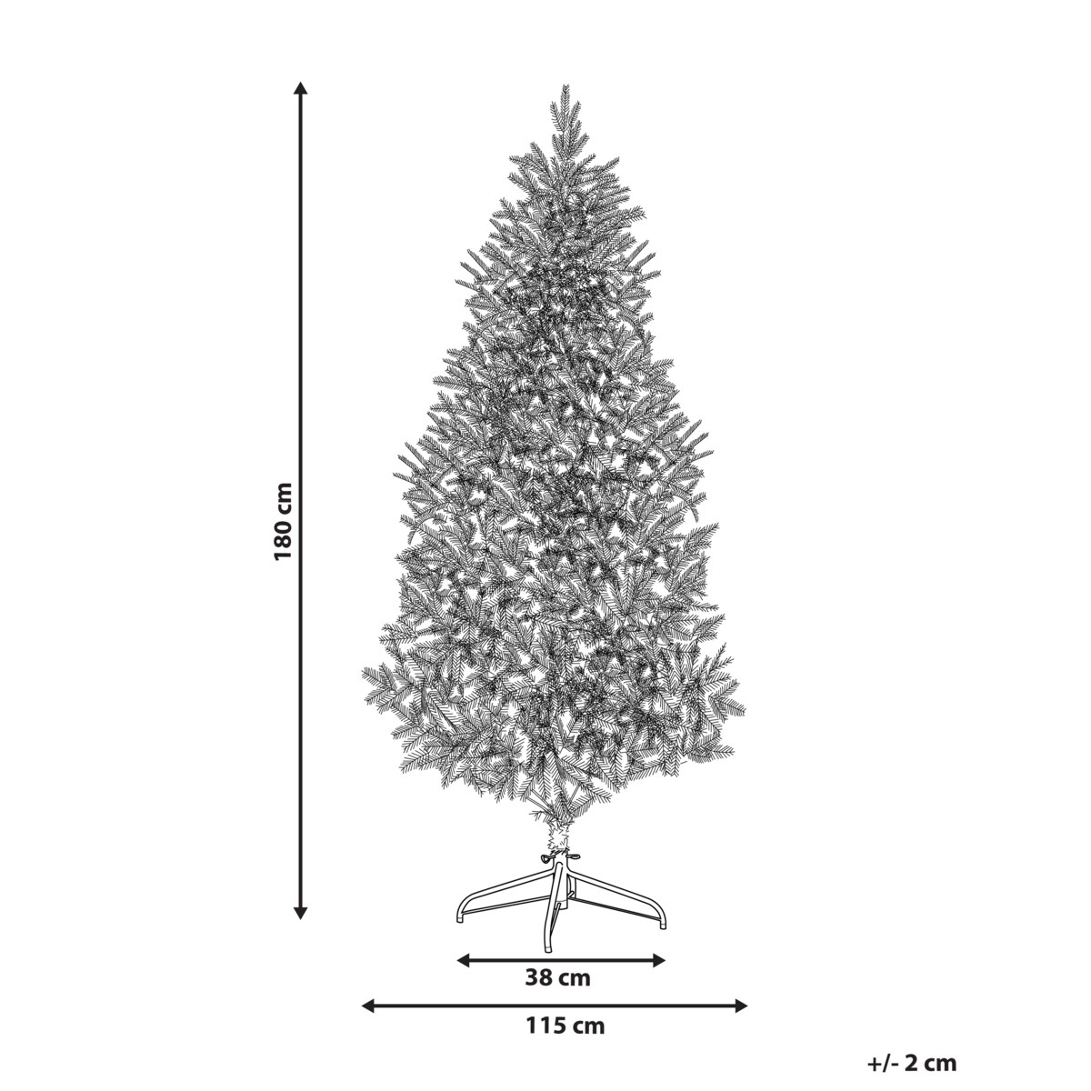 Choinka świąteczna TALBOT Biały