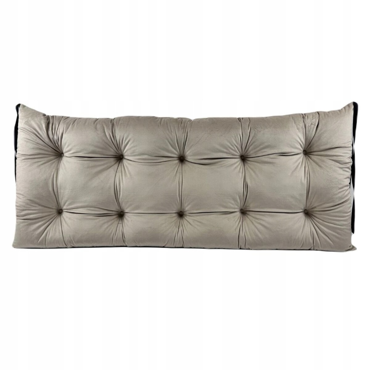 Bujak Mały DREWNIANY + Zjeżdżalnia + Ścianka + Poduszka welurowa Beżowa CE