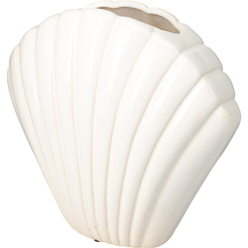 Wazon dekoracyjny w kształcie muszli, 22 cm