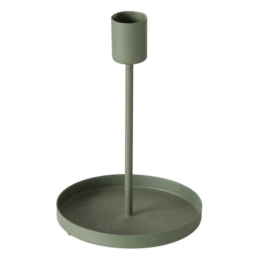 Metalowy świecznik Nella, matowy, 15 cm