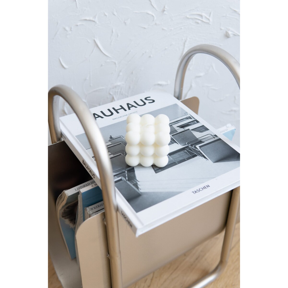 Świeca sojowa bubble Square, 160 g, INSPIRA