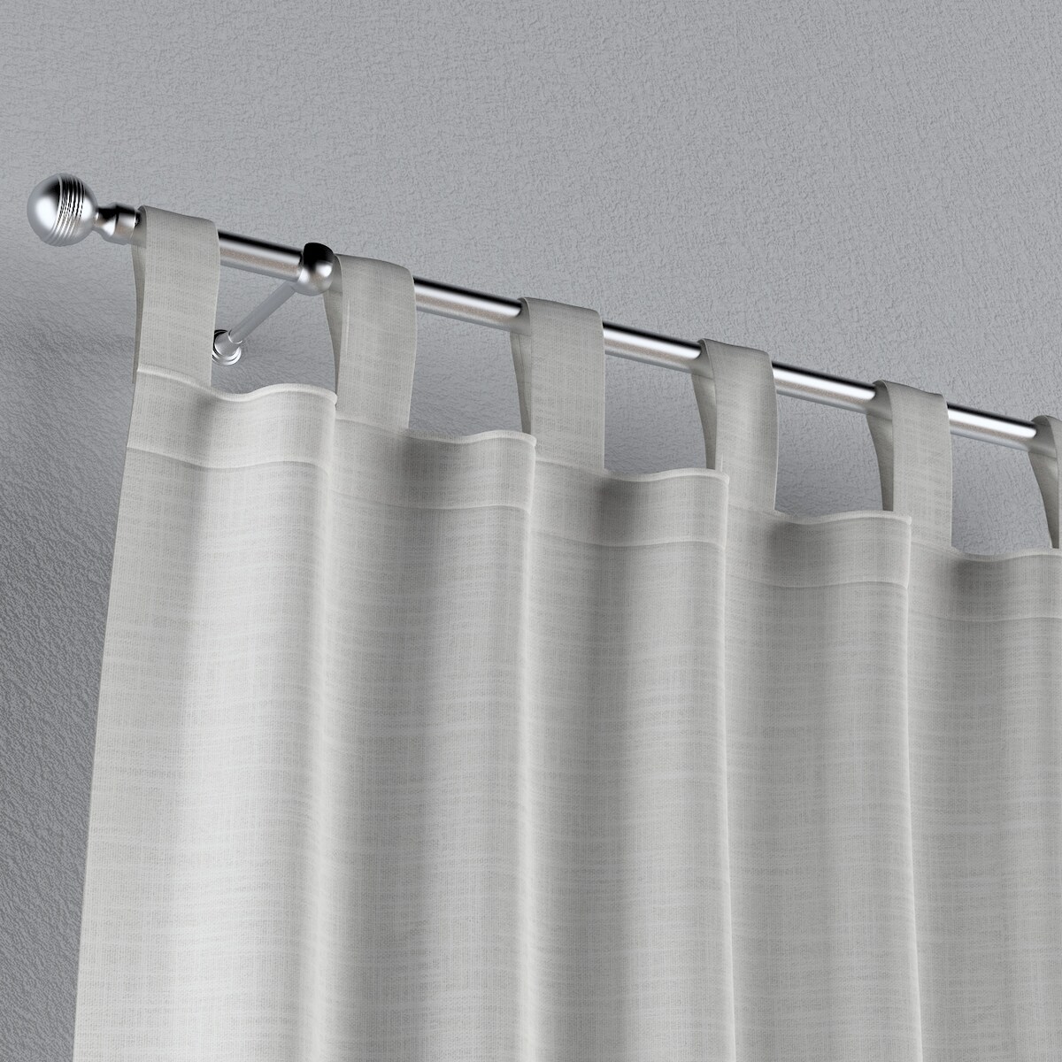 Zasłona na szelkach 1 szt. 130x260 ecru