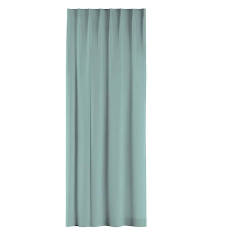 Zasłona na haczykach flex pojedynczych 130x260 jasny turkus