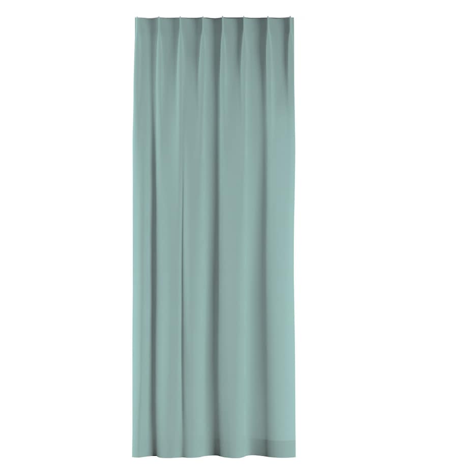 Zasłona na haczykach flex pojedynczych 130x260 jasny turkus