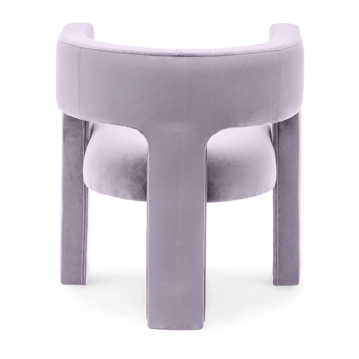 Fotel wypoczynkowy aksamitny liliowy Tiana