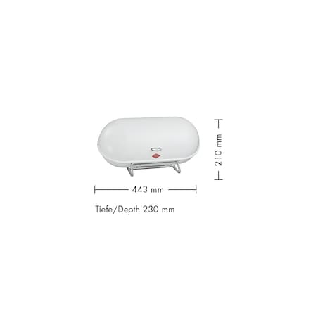 Chlebak piaskowy matt 443mm Breadboy Wesco