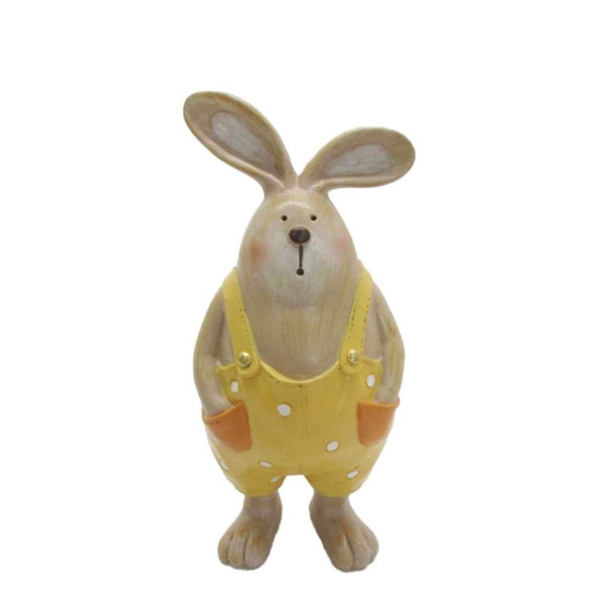 Dekoracja - królik "Oj, ale utyłem, a tu święta" 18,5x8x7 cm