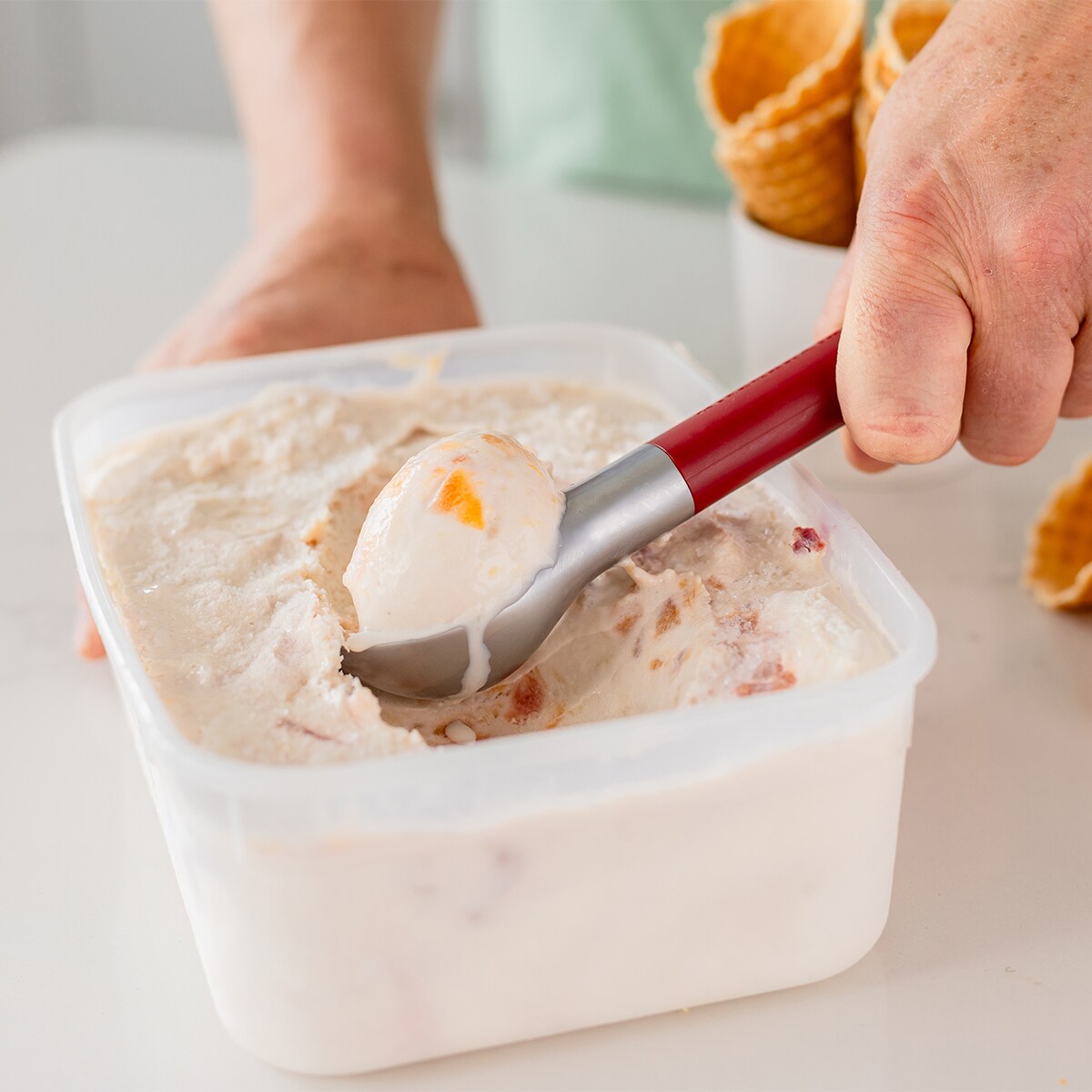 KitchenAid łyżka do lodów Empire Red
