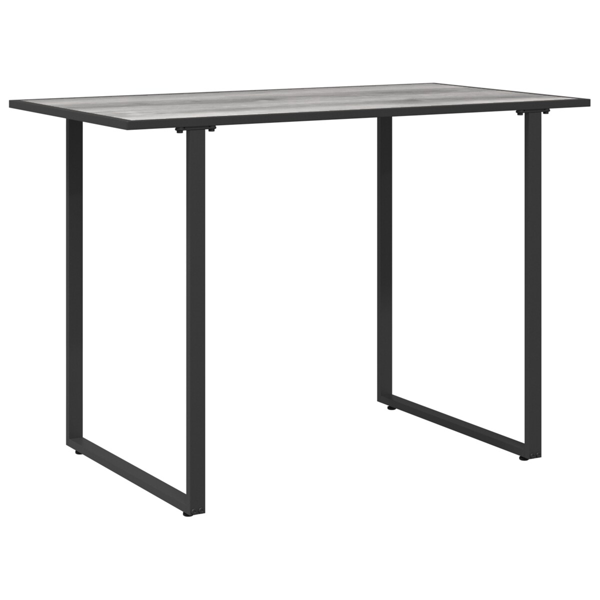 vidaXL Stół Ogrodowy Szary 100x55x70 cm DPC i Stal