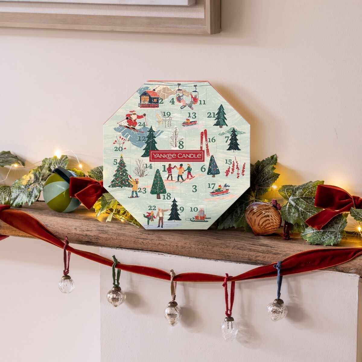 Yankee Candle zestaw prezentowy KALENDARZ MAŁY