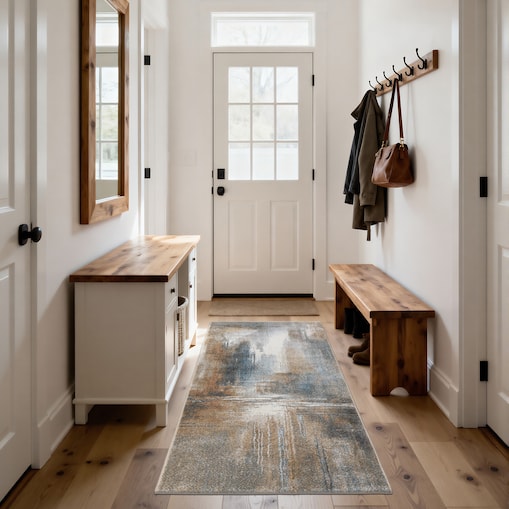 Dywan nowoczesny Lunera 80x150 cm Abstrakcyjny wielokolorowy