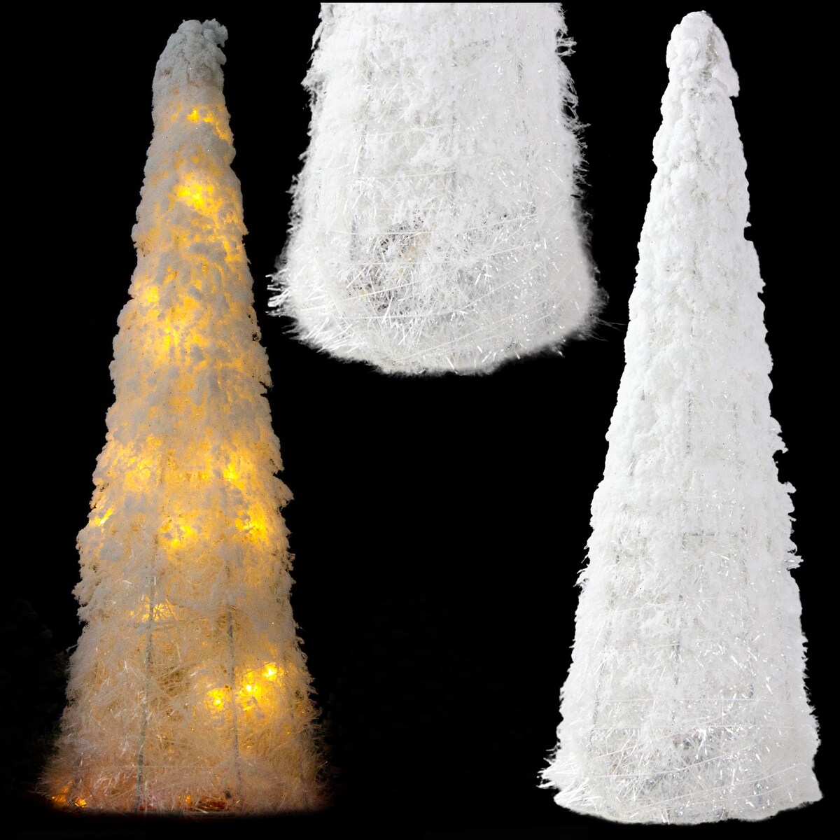 Choinka Led Świecąca Ozdoby Świąteczne Na Baterie