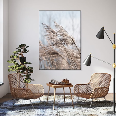 plakat trawa pampasowa 04 21x30 cm