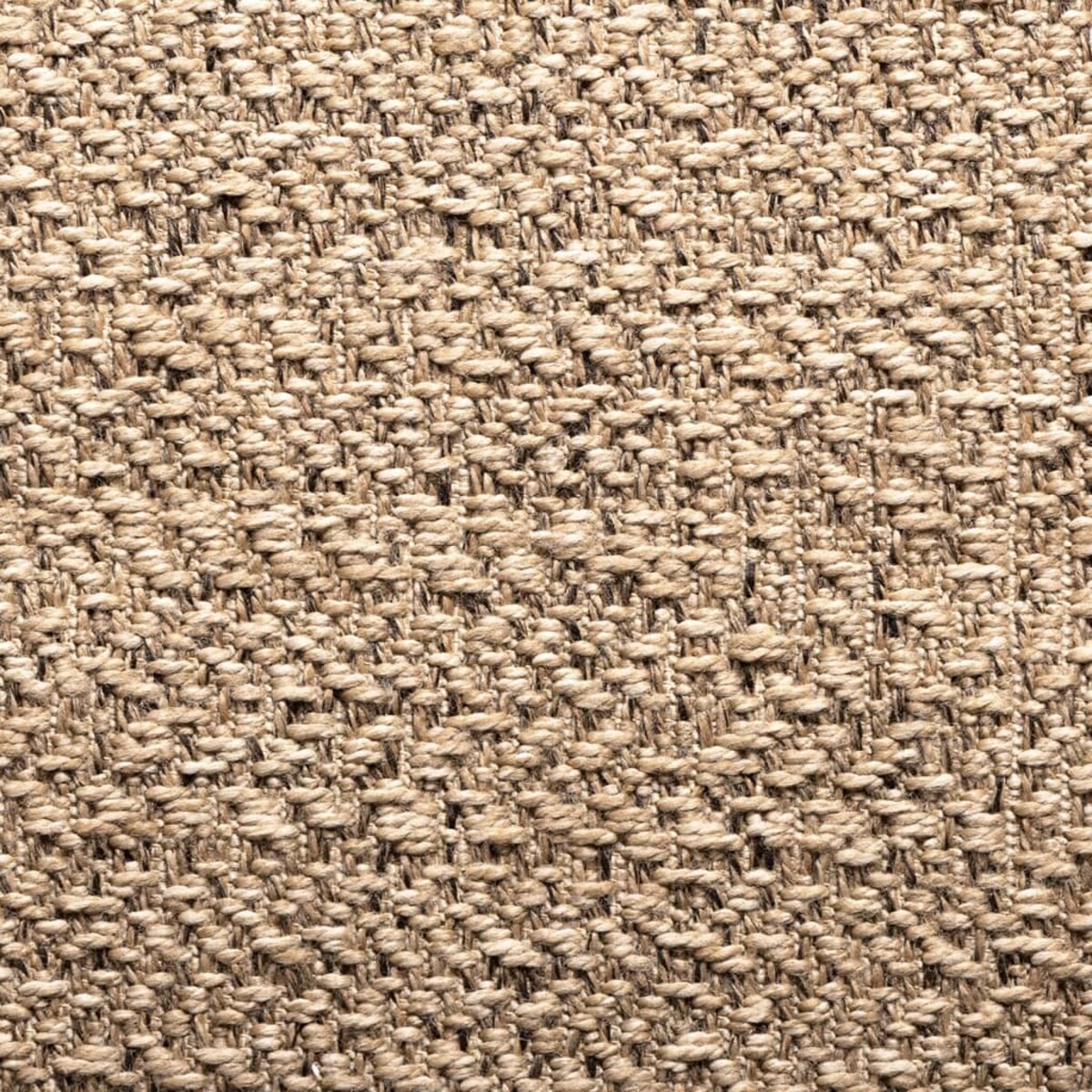 vidaXL Dywan ZIZUR, beżowy, 120x120 cm, stylizowany na jutowy