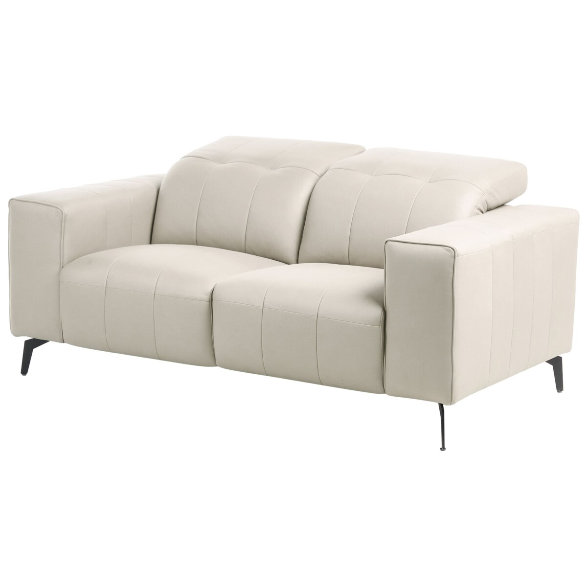 Komplet wypoczynkowy dla 6 osób OMMEL Ekoskóra Jasnobeżowy