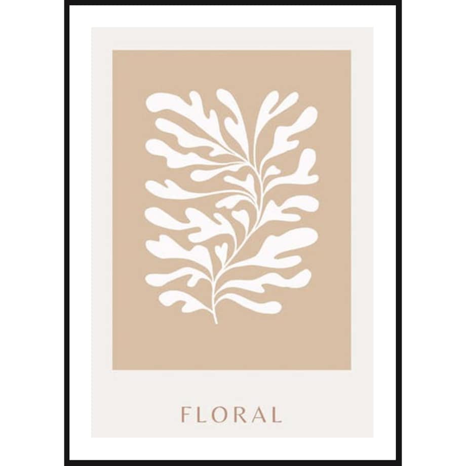 Poster Story, Plakat, Obraz - Floral No1, wymiary 60 x 84 cm