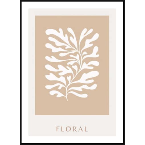 Poster Story, Plakat, Obraz - Floral No1, wymiary 60 x 84 cm