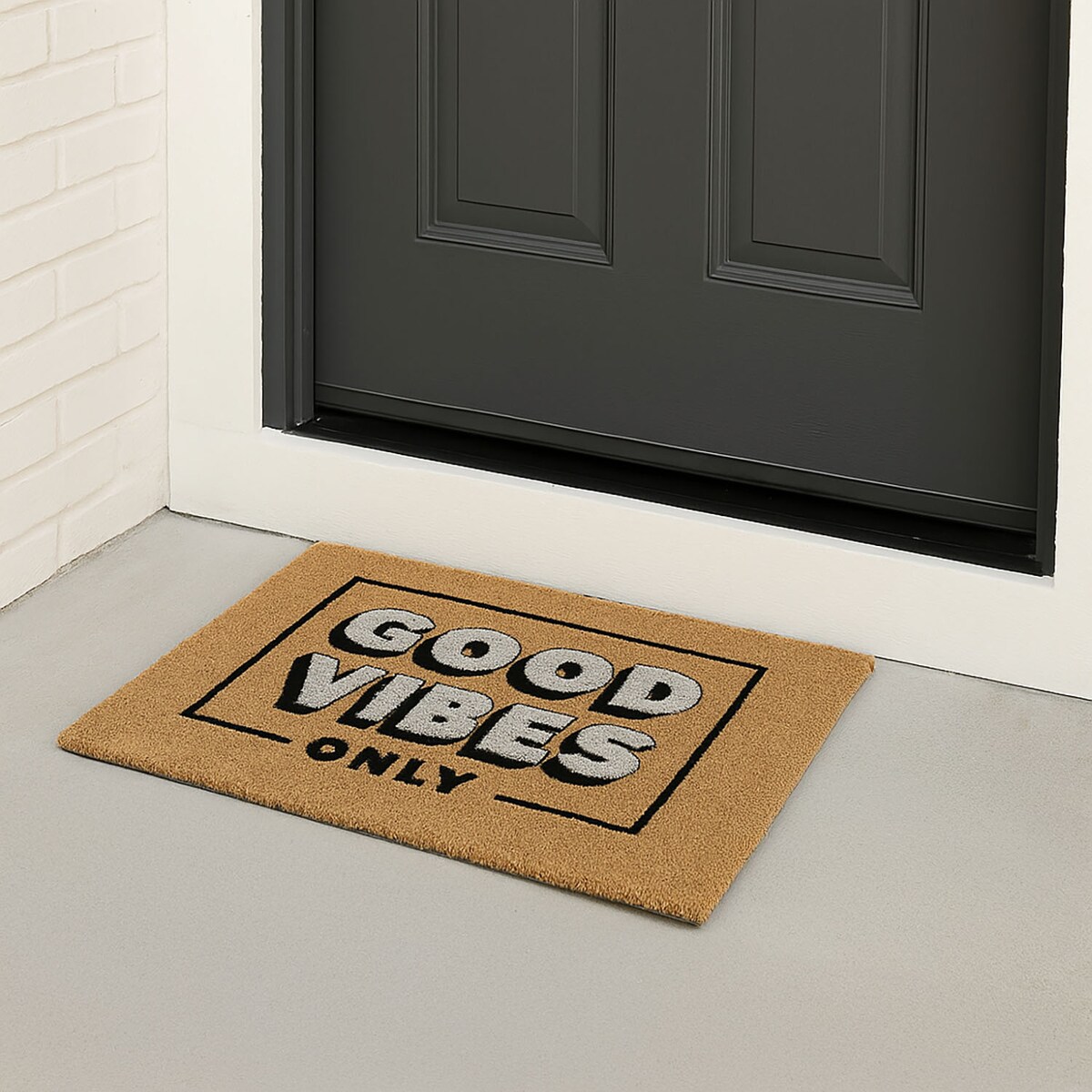 Wycieraczka z włókna kokosowego, 59 x 39 cm