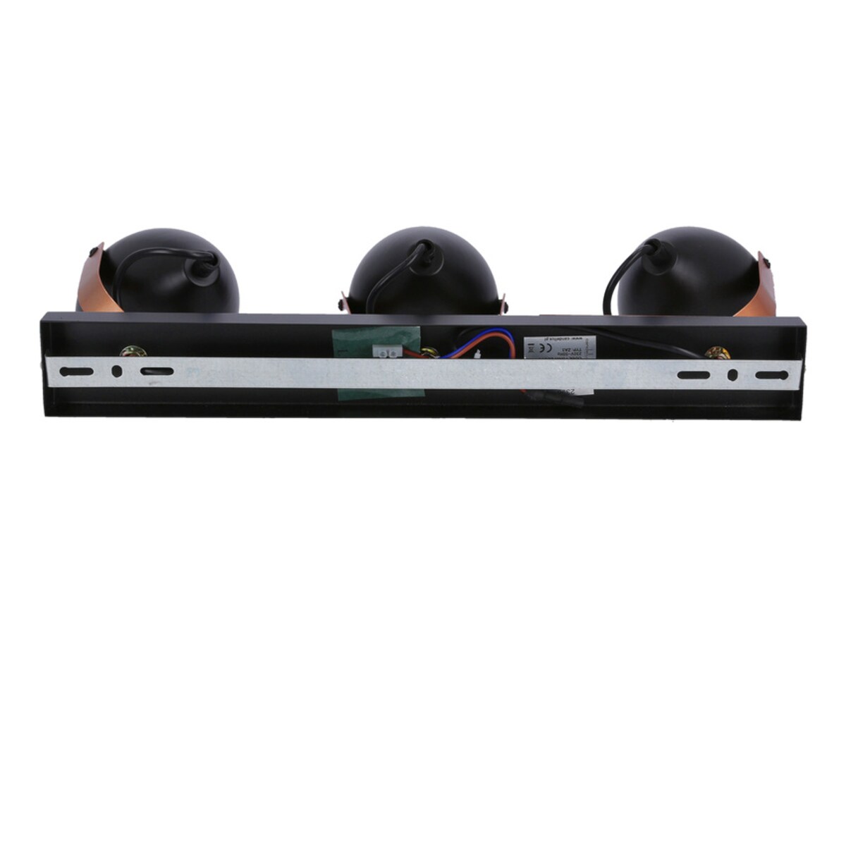 Potrójna lampa sufitowa Anica 93-82589 Candellux regulowana czarna