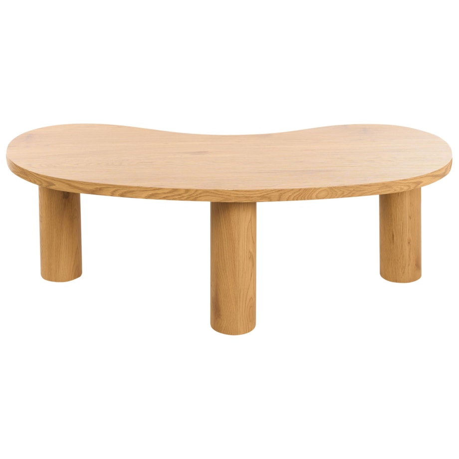 Stolik kawowy MDF Jasne drewno AUBURN