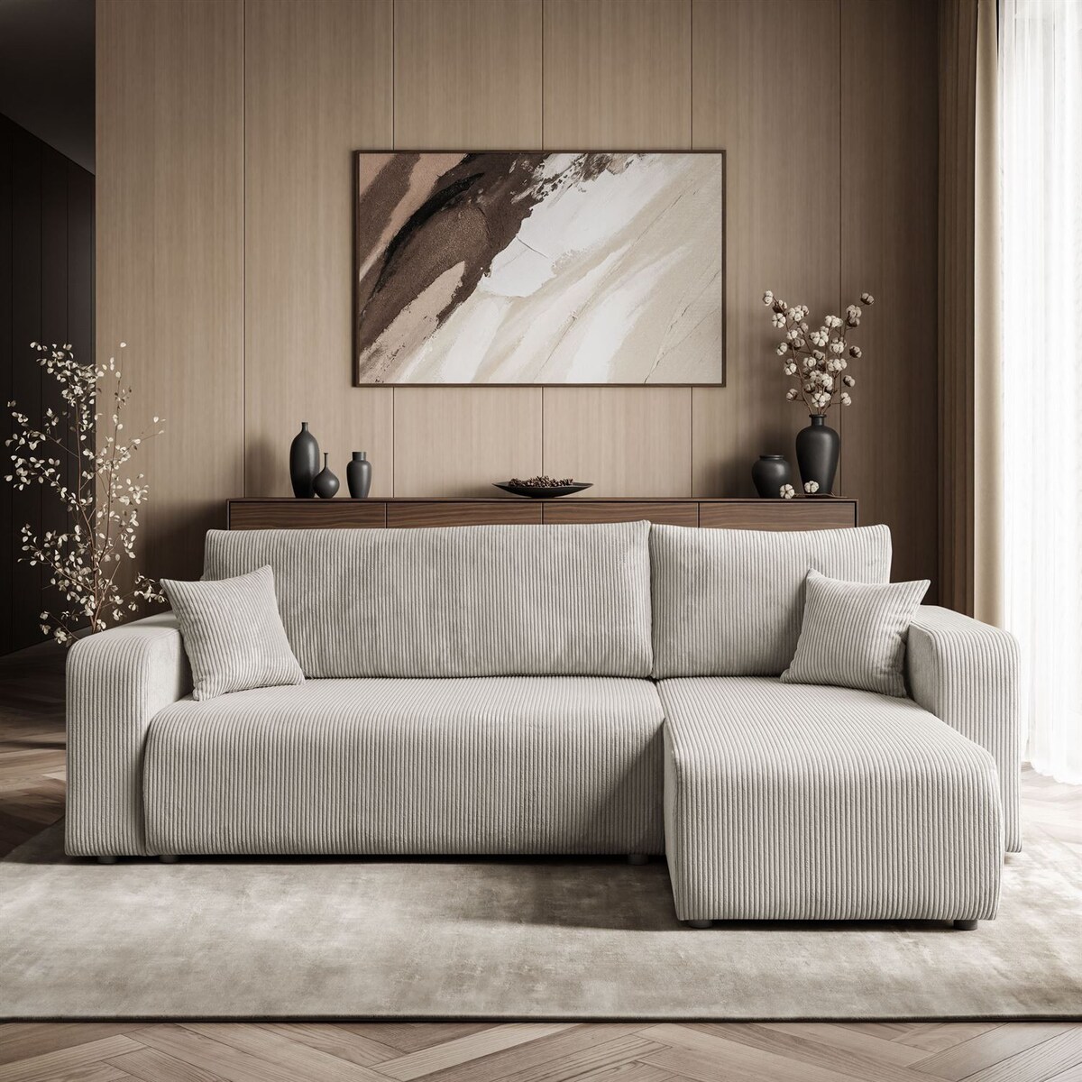 Narożnik tapicerowany PRESTIGE L, Poso 100